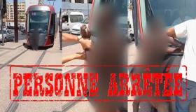 أمن درب السلطان يوقف شخصا عرقل حركة سير الترامواي