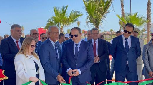 عامل إقليم النواصر يفتتح منتزه جاكاراندا بمنطقة أولاد أحمد الرحمة جماعة داربوعزة