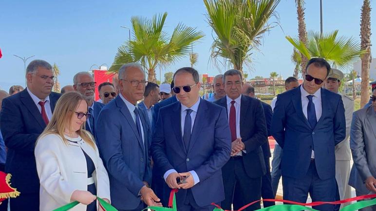 عامل إقليم النواصر يفتتح منتزه جاكاراندا بمنطقة أولاد أحمد الرحمة جماعة داربوعزة