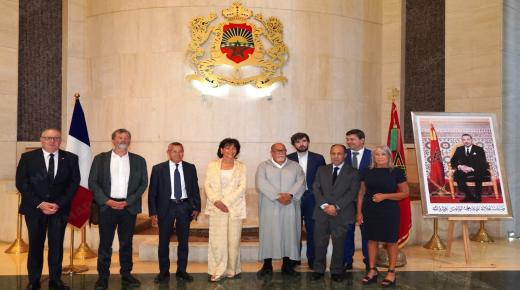 نائب رئيس مجلس المستشارين يتباحث بالرباط مع رئيسة لجنة الشؤون الاقتصادية بمجلس الشيوخ الفرنسي