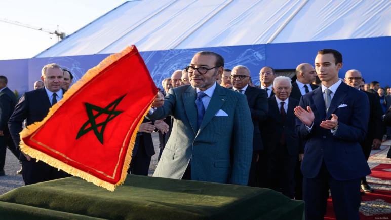 جلالة الملك يترأس حفل تقديم وإطلاق أشغال إنجاز المركب الصناعي لمحركات الطائرات التابع لمجموعة “سافران”