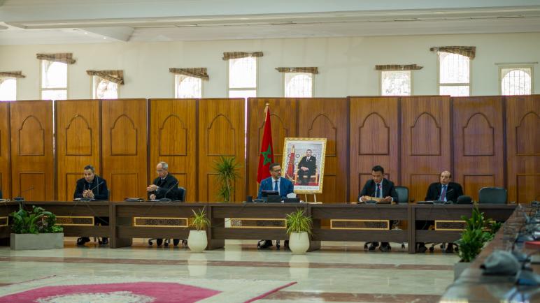 اجتماع المجلس الإقليمي للصحة، برئاسة السيد العامل، وبحضور مختلف الفاعلين والمتدخلين في المجال الصحي.