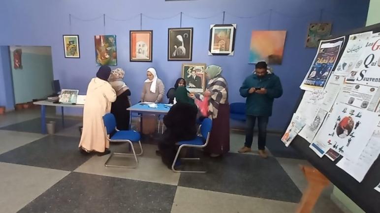 جمعية المهاجر وجمعية لكويرة تنظمان حملة طبية ناجحة لفائدة ساكنة ابن امسيك