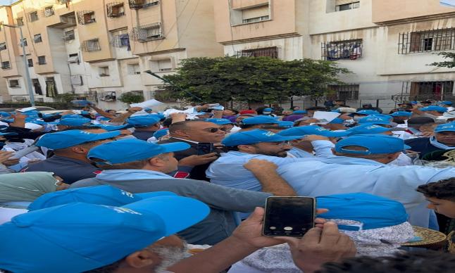 عبد الرحيم وطاس يعبئ ساكنة سيدي البرنوصي ويطرح برنامج الأحرار تحت شعار “كرامة وفرص للجميع”